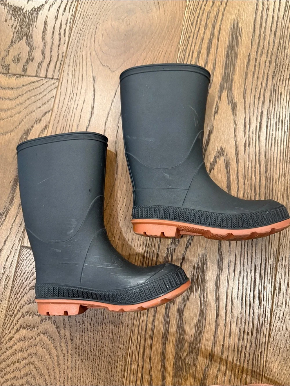 Kids Black Waterproof Rain & Snow Boots - Comfortable All-Weather Protection